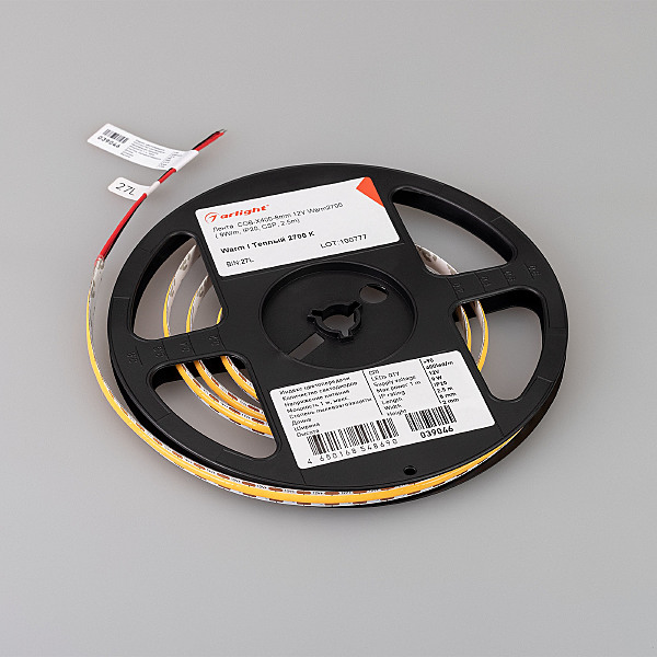 LED лента COB открытая 039046