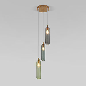 Светильник подвесной Siesta 50252/3 латунь Smart