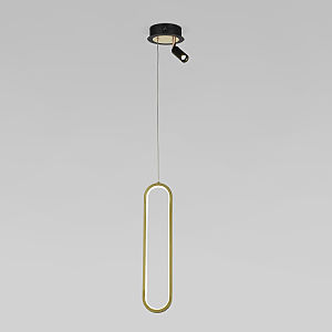 Светильник подвесной Spire 90269/1 черный/золото