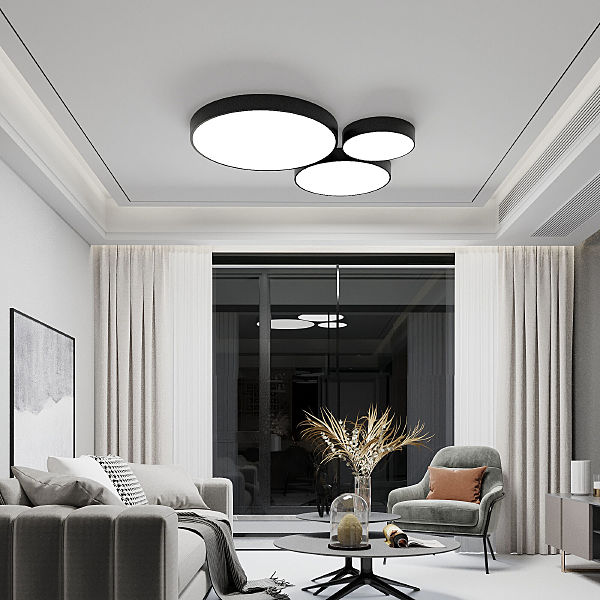 Светильник потолочный Entire 90319/1 черный