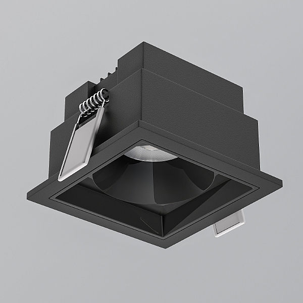 Встраиваемый светильник Quadro 25085/LED 10W 4000K чёрный