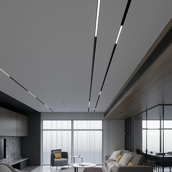 Трековый светильник Slim Magnetic 85080/01 Slim Magnetic Умный трековый светильник 30W 2700-6500K Dim L03 (чёрный)