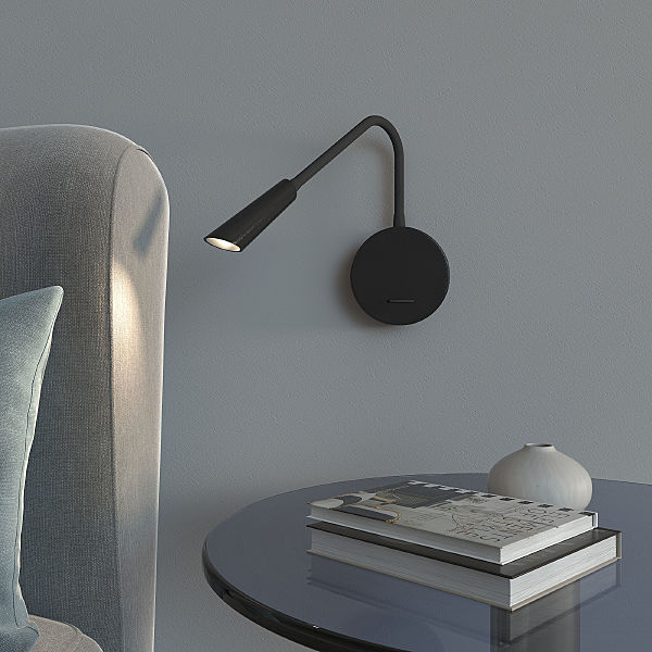 Настенный светильник Stem Stem черный 3000К (40120/LED)