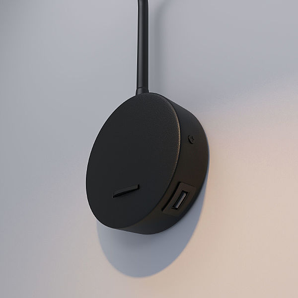 Настенный светильник Stem Stem черный 3000К (40120/LED)