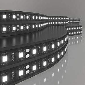 LED лента Elektrostandard Лента светодиодная 120Led 9,6W IP20 6500K холодный белый (2835 24V 120Led 9,6W IP20 Black)