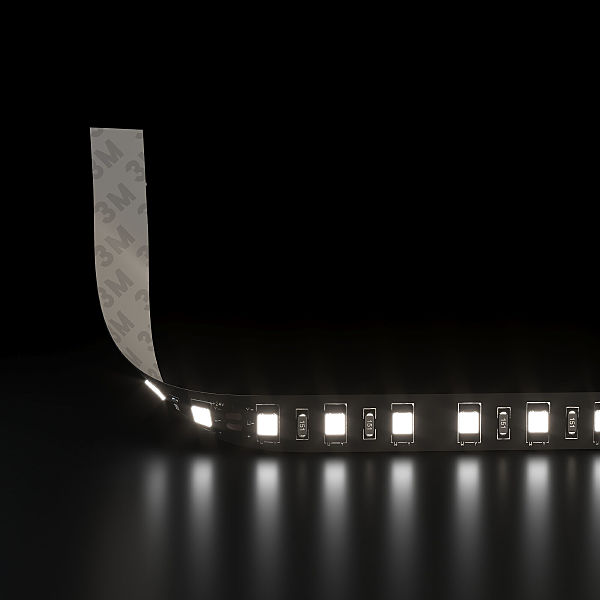 LED лента Elektrostandard Лента светодиодная 120Led 9,6W IP20 6500K холодный белый (2835 24V 120Led 9,6W IP20 Black)