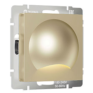 Встраиваемый светильник Werkel W1154411/ Встраиваемая LED подсветка МУН (шампань)