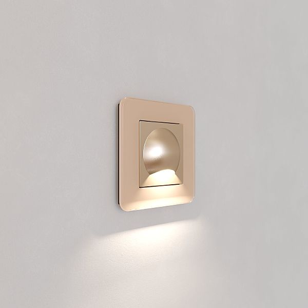 Встраиваемый светильник Werkel W1154411/ Встраиваемая LED подсветка МУН (шампань)