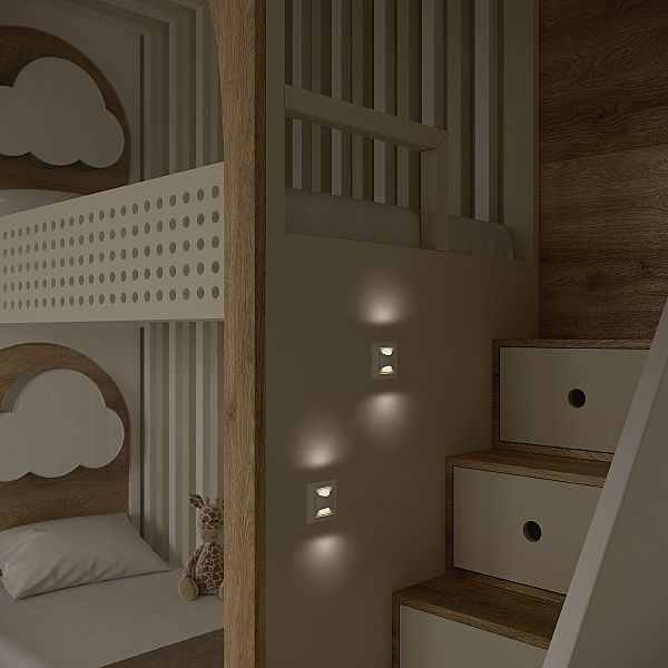 Встраиваемый светильник Werkel W1154501/ Встраиваемая LED подсветка МУН (белый матовый)