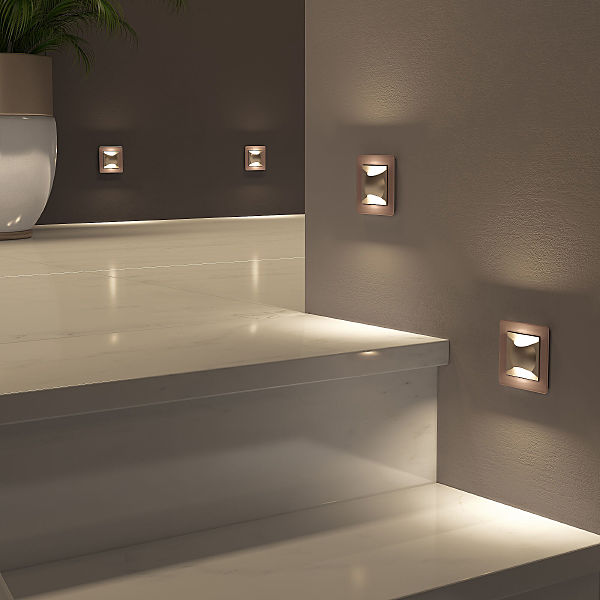 Встраиваемый светильник Werkel W1154511/ Встраиваемая LED подсветка МУН (шампань)