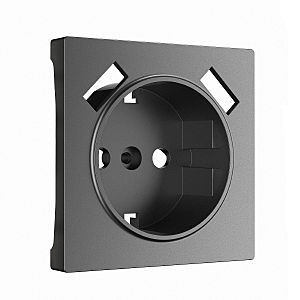 Накладка на механизм Werkel W1179564/ Накладка для розетки USB (графит матовый)