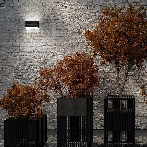 Уличный настенный светильник Strait 359196