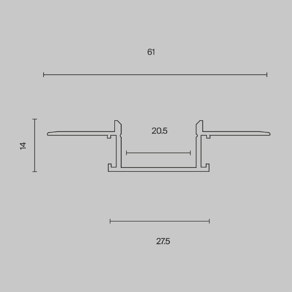 Профиль ALM011S-2M