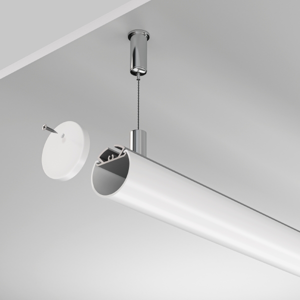 Профиль Алюминиевый профиль ALM-D30-S-2M