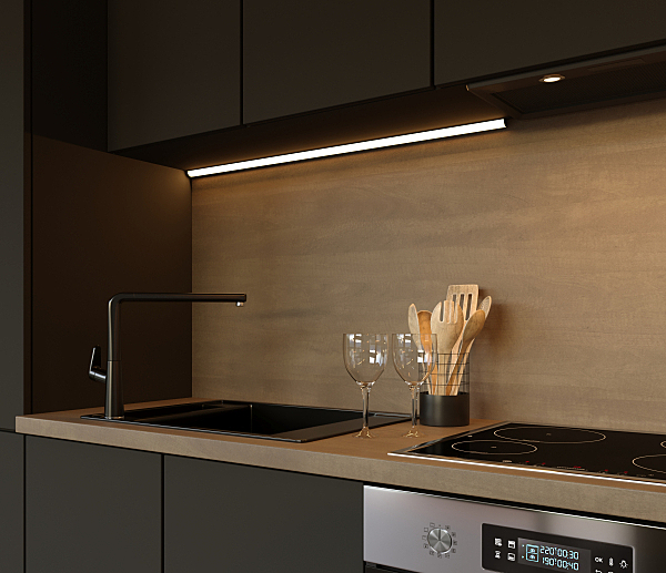 Профиль LL-2-ALP008 LL-2-ALP008 Угловой алюминиевый профиль черный/белый для LED ленты (под ленту до 10mm)