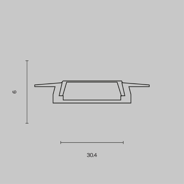Профиль ALM003S-2M