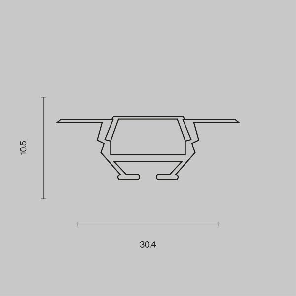 Профиль ALM010S-2M