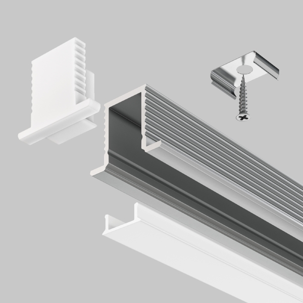 Профиль Алюминиевый профиль ALM-1209-S-2M