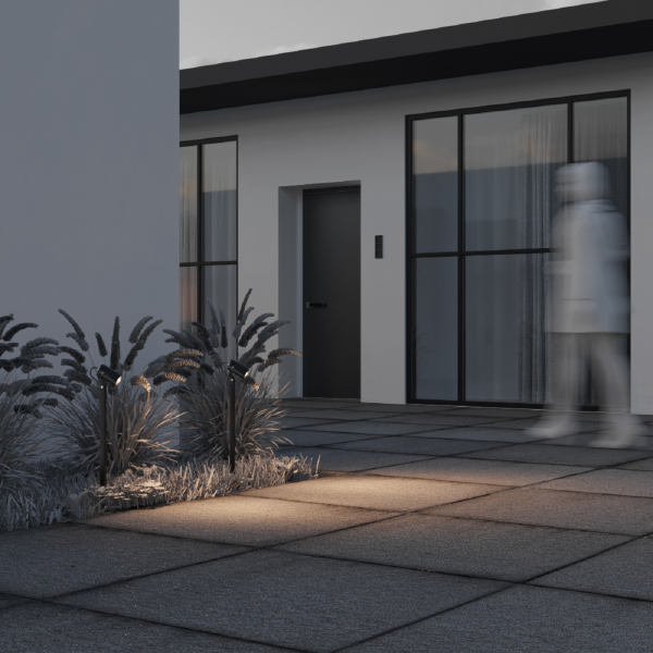 Уличный наземный светильник Scope O025FL-01B1