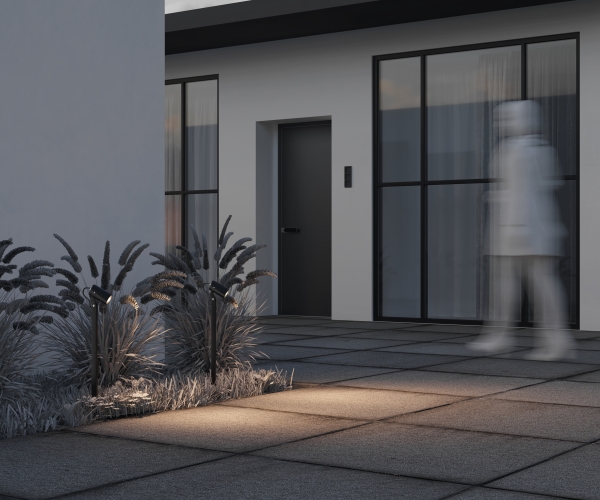 Уличный наземный светильник Scope O025FL-01B1