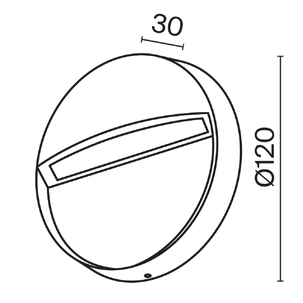 Подсветка для ступеней Mane O046SL-L3B3K