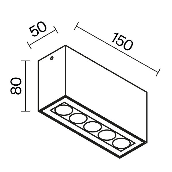 Уличный потолочный светильник Ares O309CL-L10GF3K