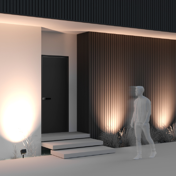 Грунтовый светильник Ares O309FL-L18B3K