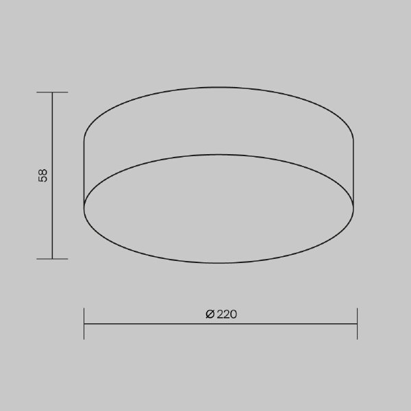 Уличный потолочный светильник Zon IP O431CL-L30W3K