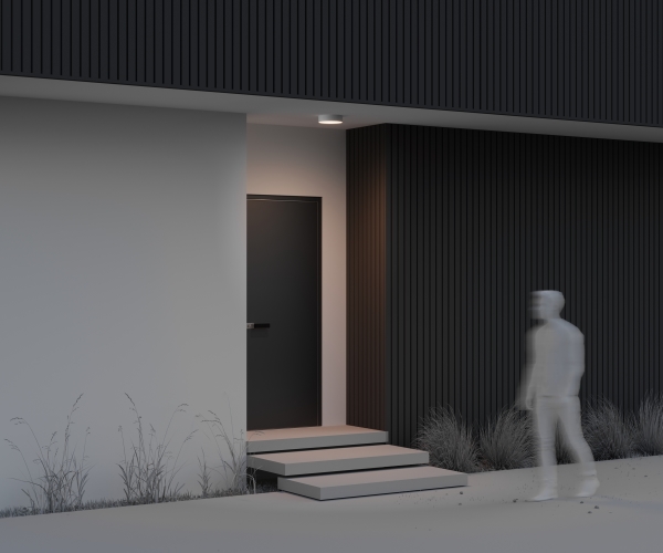 Уличный потолочный светильник Zon IP O431CL-L30W3K