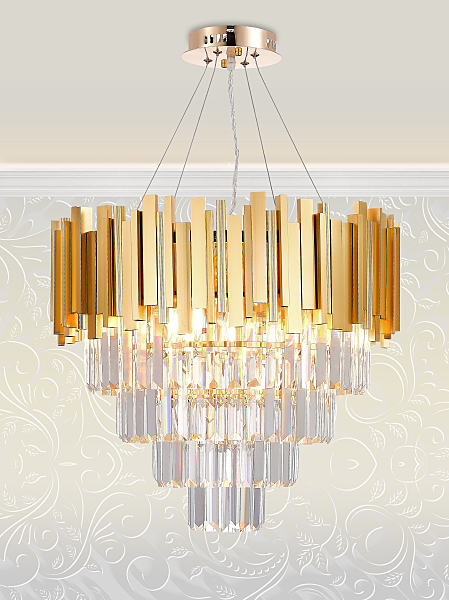 Подвесная люстра Bellezza BELLEZZA 81427/8C GOLD