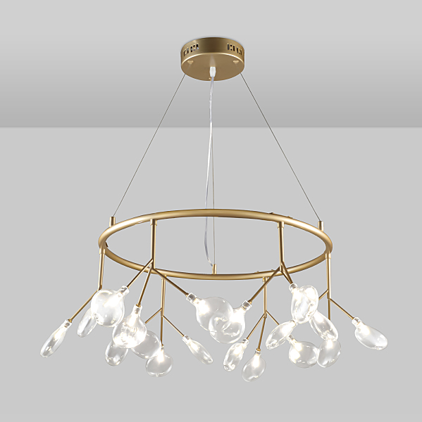 Подвесная люстра Grace Ll GRACE 75125/18С GOLD SATIN
