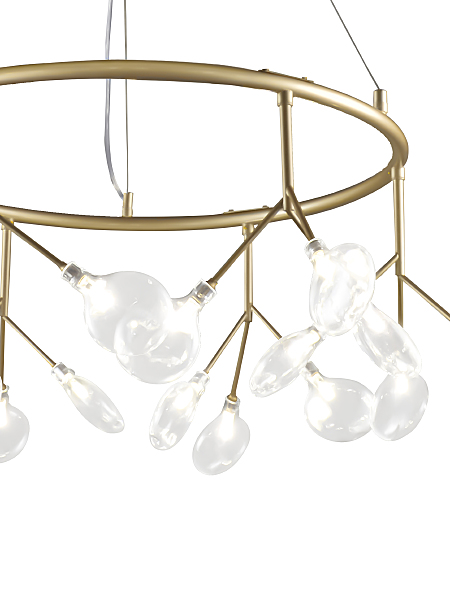 Подвесная люстра Grace Ll GRACE 75125/18С GOLD SATIN