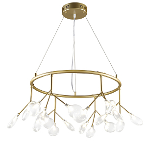 Подвесная люстра Grace Ll GRACE 75125/18С GOLD SATIN