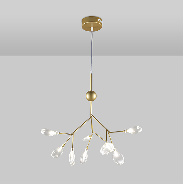 Подвесная люстра Grace Ll GRACE 75554/9С GOLD SATIN
