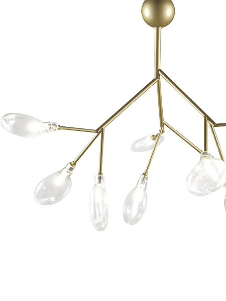 Подвесная люстра Grace Ll GRACE 75554/9С GOLD SATIN