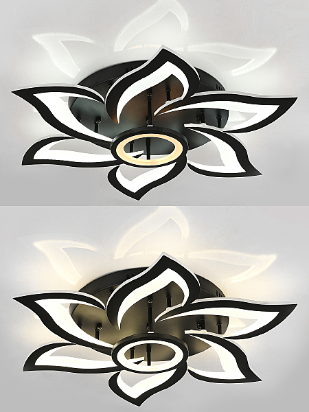 Потолочная люстра Olimp HIGH-TECH LED LAMPS 82020 BLACK