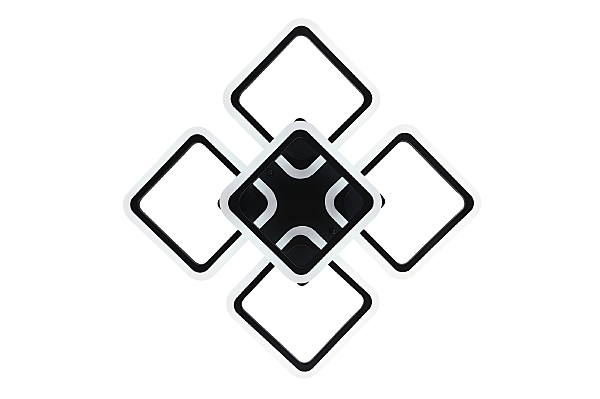 Потолочная люстра Spektr HIGH-TECH LED LAMPS 82022 BLACK