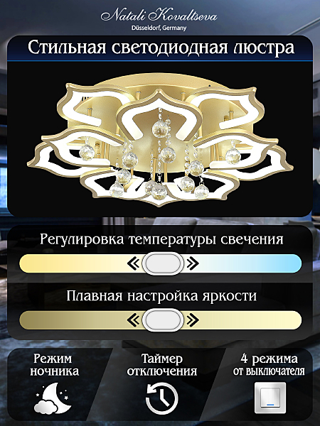 Потолочная люстра Florel INNOVATION STYLE 83053