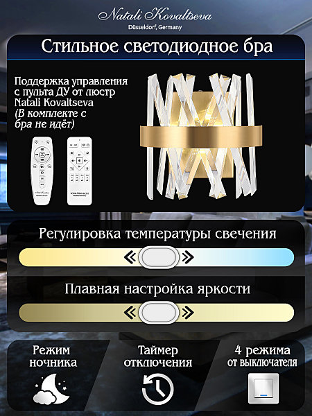 Настенное бра Tiziano LED LAMPS 81113/1W