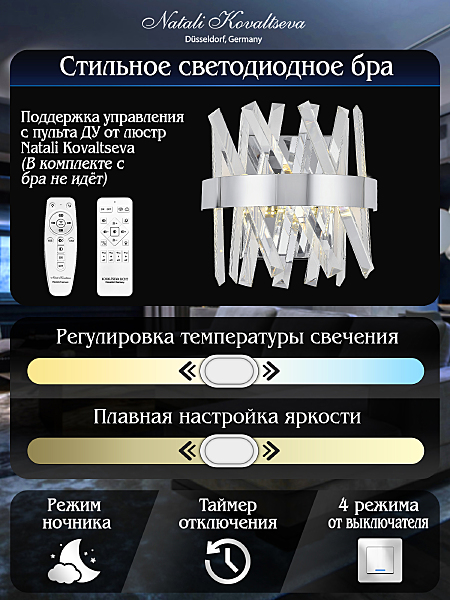 Настенное бра Tiziano LED LAMPS 81114/1W