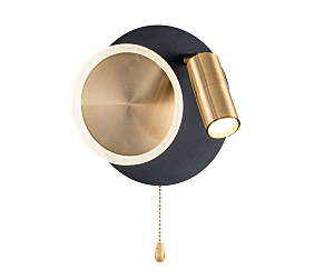 Настенное бра Syrma A2213AP-2BK