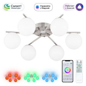 Потолочная люстра Адам Смарт CL228A161