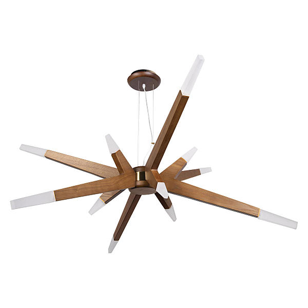 Подвесная люстра Glowworm 10160 Dark wood