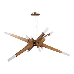 Подвесная люстра Glowworm 10160 Dark wood