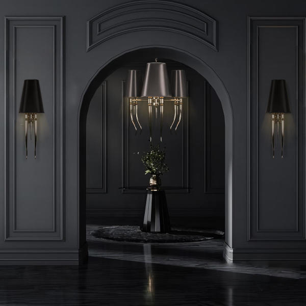 Настенное бра Brunilde 10207W/L Black