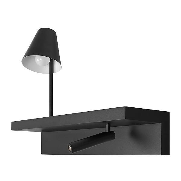 Настенный светильник Shelf 10216/2W Black