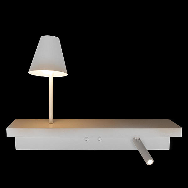 Настенный светильник Shelf 10216/2W White
