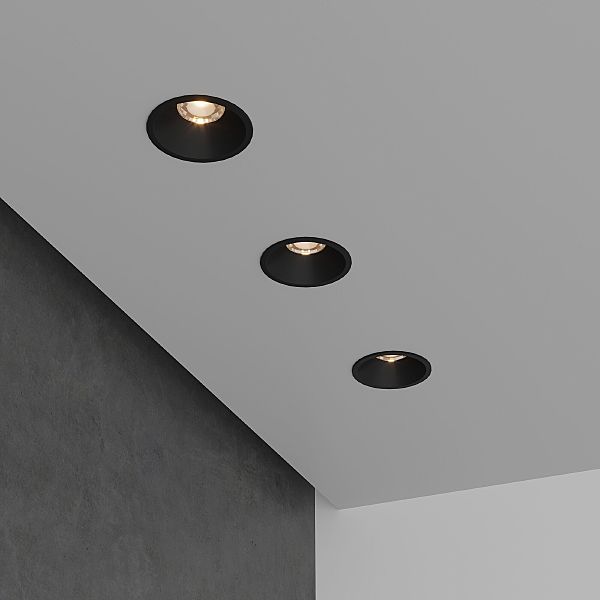 Встраиваемый светильник Lin 15266/LED 7W 3000K BK черный