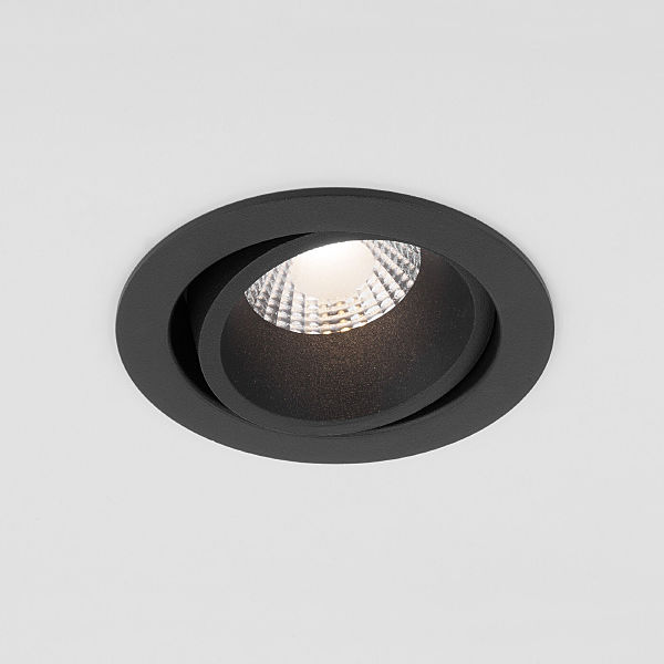 Встраиваемый светильник Nulla 15267/LED 7W 3000K BK/BK черный/черный