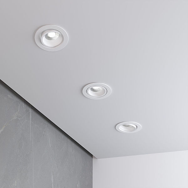 Встраиваемый светильник Nulla 15267/LED 7W 3000K WH/WH белый/белый